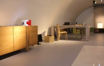 Showroom litých podlah a cementových stěrek Praha FLODE premium design floors